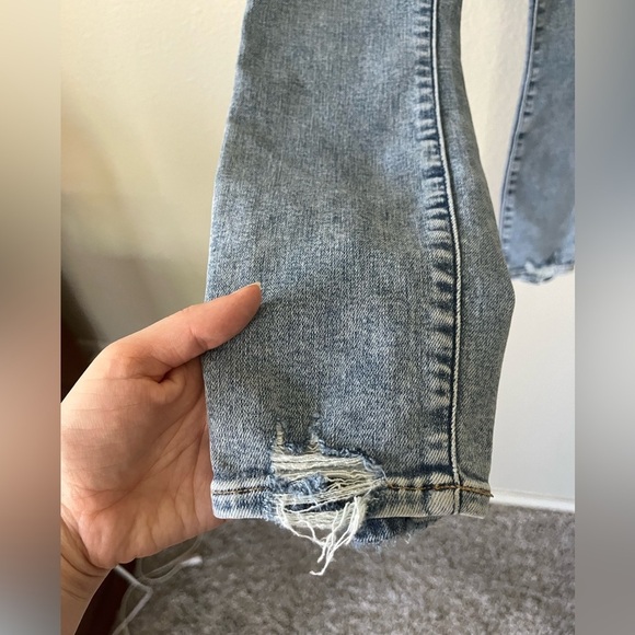 Abercrombie Super Skinny Ankle High Rise Medium Wash Jeans Women’s Size 25S NWT - Picture 7 of 16